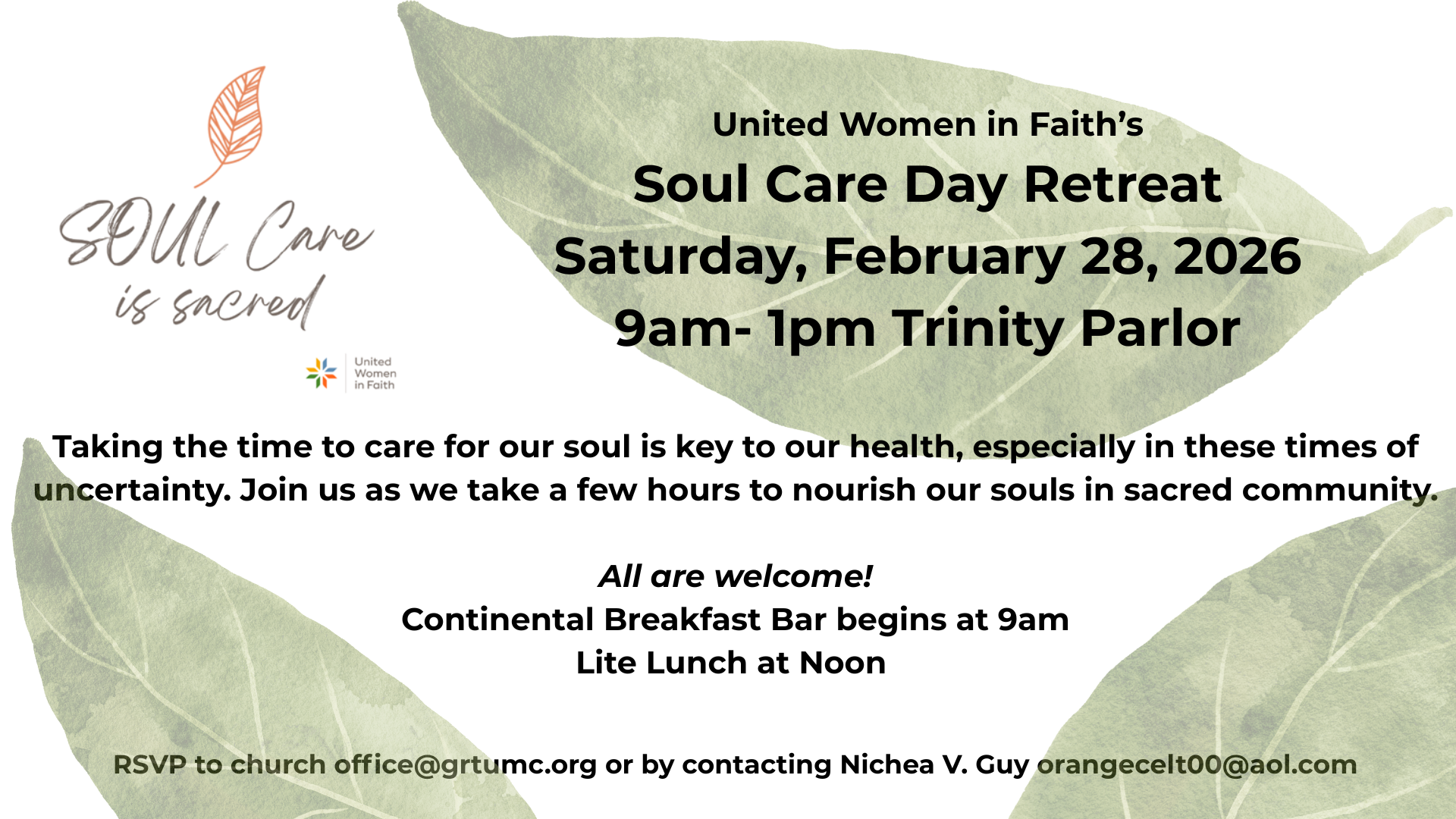 Soul Care Retreat 2026
